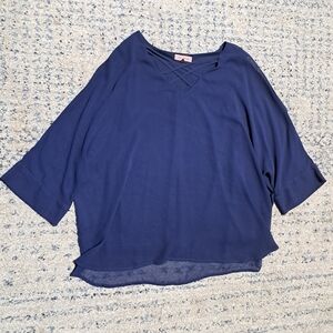 Chic Navy Blouse for Women